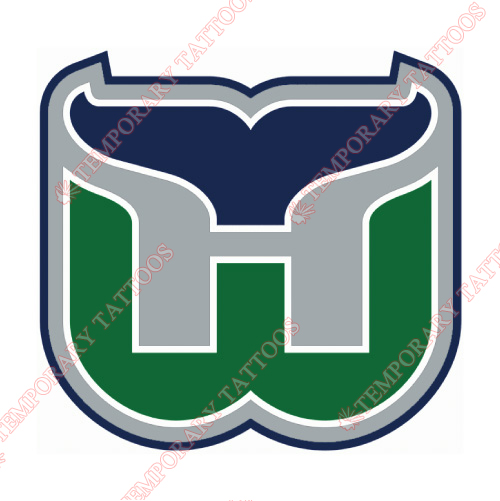 New England Whalers Customize Temporary Tattoos Stickers NO.7125